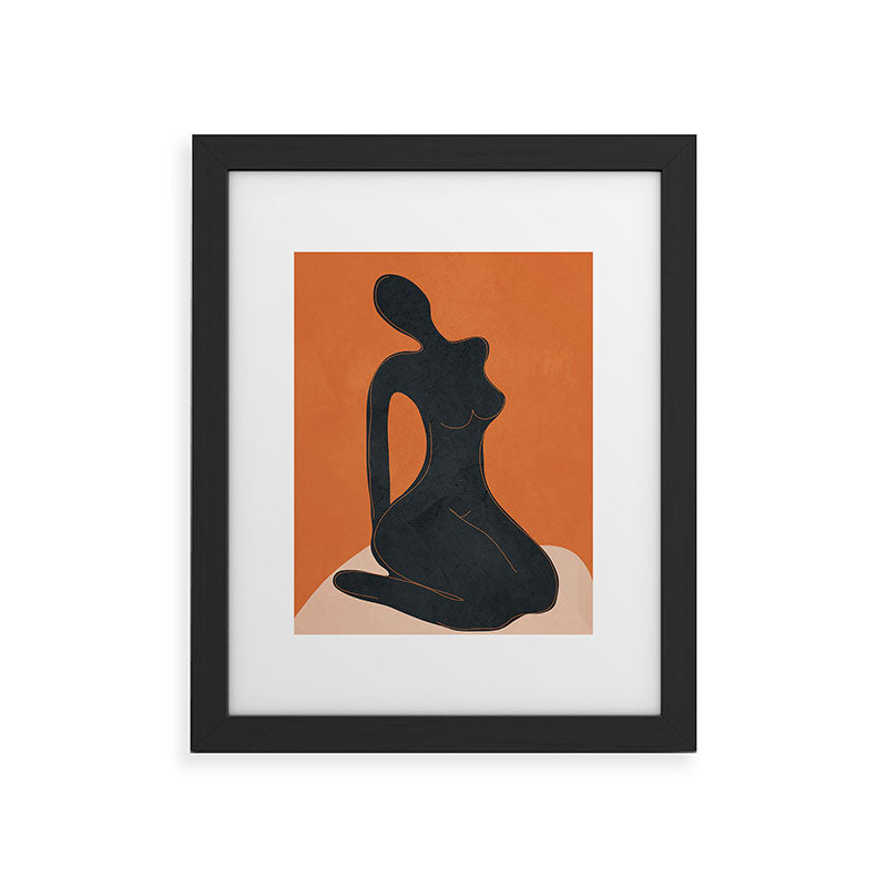 Abstract Nude II Framed Art Print Gallery Image 32