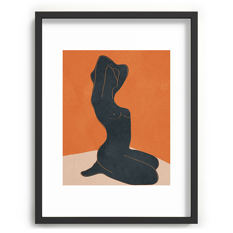 Abstract Nude IV Framed Art Print Gallery Image 60
