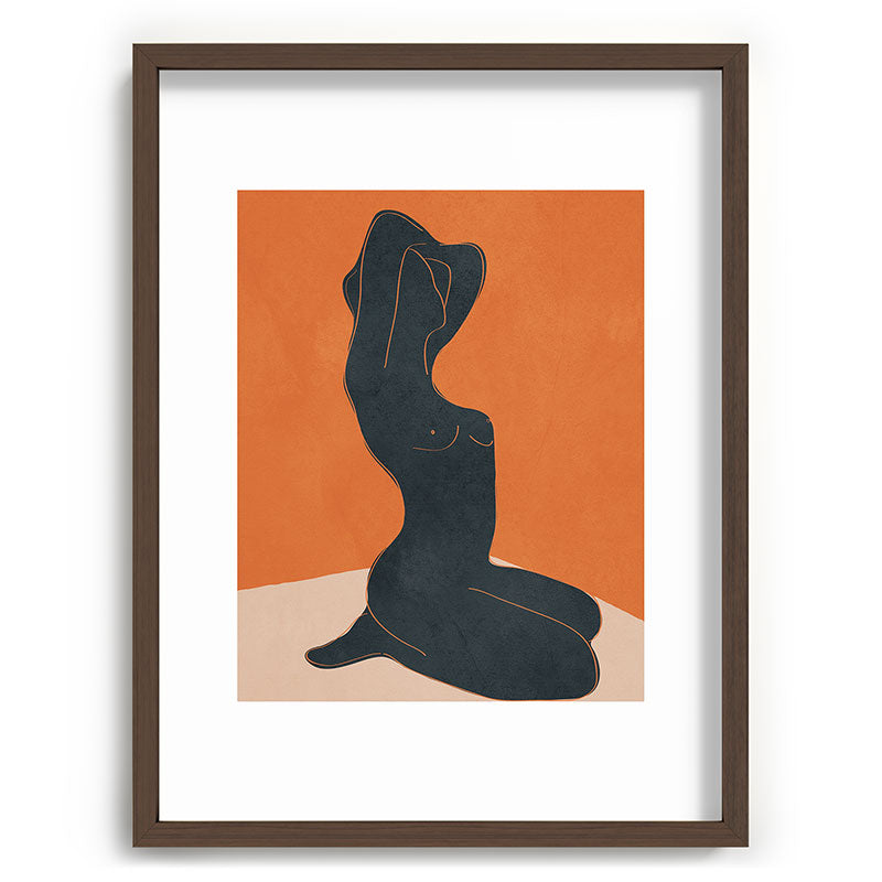 Abstract Nude IV Framed Art Print Gallery Image 66