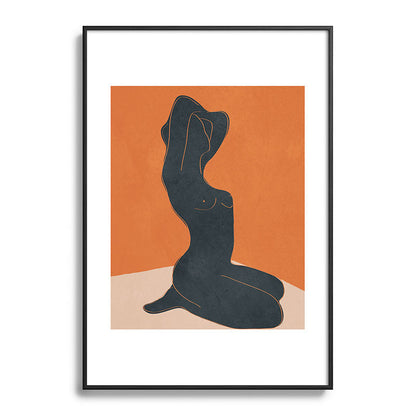 Abstract Nude IV Framed Art Print Gallery Image 83