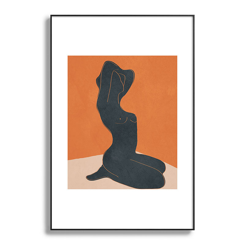 Abstract Nude IV Framed Art Print Gallery Image 86