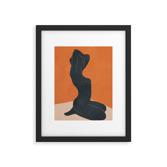 Abstract Nude IV Framed Art Print Gallery Image 2