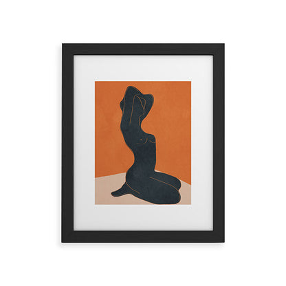 Abstract Nude IV Framed Art Print Gallery Image 34