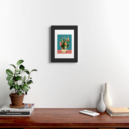 Cactus and Birds 2 Framed Art Print Gallery Image 31