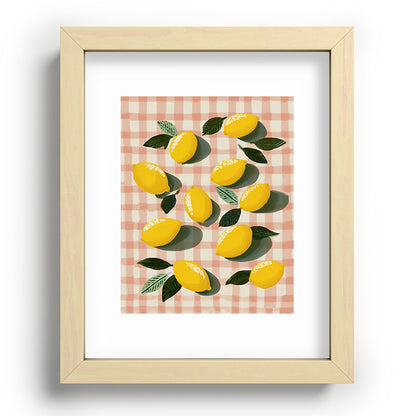 Lemon Picnic Still Life Framed Art Print Gallery Image 70