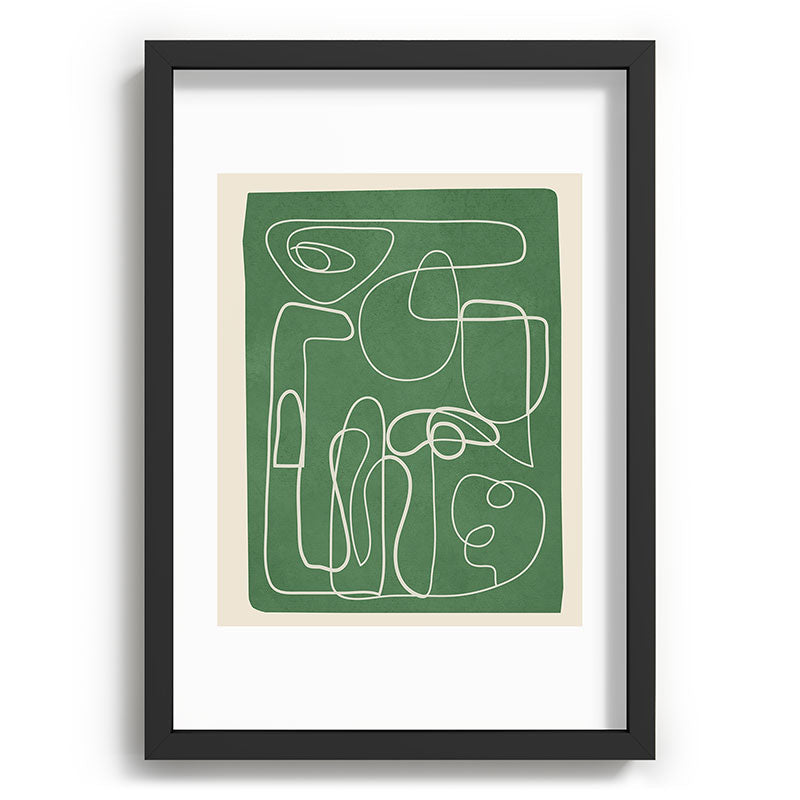 Lines in Space 7 Framed Art Print Gallery Image 59