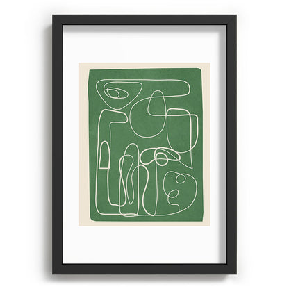 Lines in Space 7 Framed Art Print Gallery Image 59