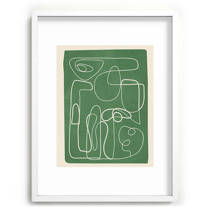 Lines in Space 7 Framed Art Print Gallery Image 79