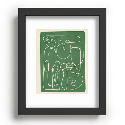 Lines in Space 7 Framed Art Print Gallery Image 58