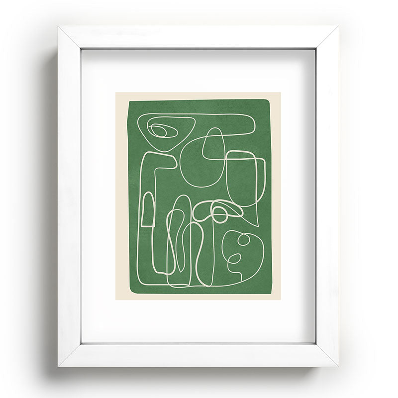 Lines in Space 7 Framed Art Print Gallery Image 76