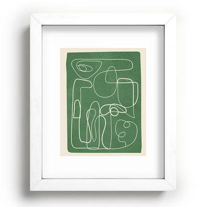 Lines in Space 7 Framed Art Print Gallery Image 76