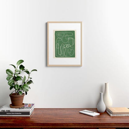 Lines in Space 7 Framed Art Print Gallery Image 19