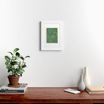 Lines in Space 7 Framed Art Print Gallery Image 52