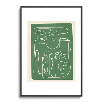 Lines in Space 7 Framed Art Print Gallery Image 83