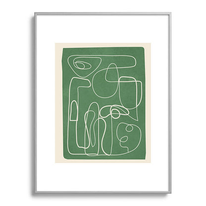 Lines in Space 7 Framed Art Print Gallery Image 98