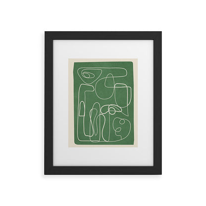 Lines in Space 7 Framed Art Print Gallery Image 29