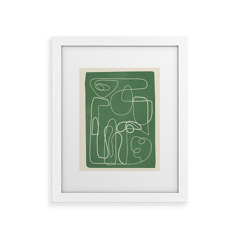 Lines in Space 7 Framed Art Print Gallery Image 54