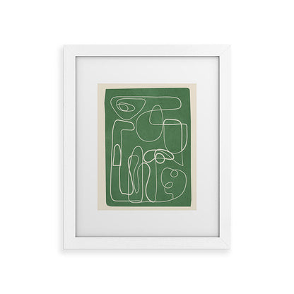 Lines in Space 7 Framed Art Print Gallery Image 50