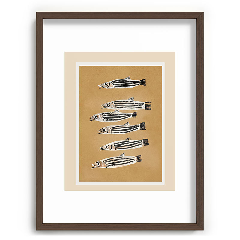 Minimal Fish Study Framed Art Print Gallery Image 67
