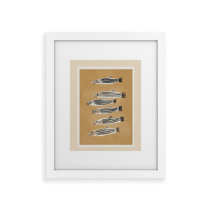 Minimal Fish Study Framed Art Print Gallery Image 51