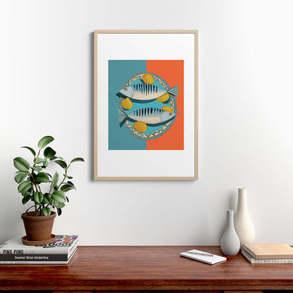 Modern Coastal Still Life Framed Art Print Gallery Image 20