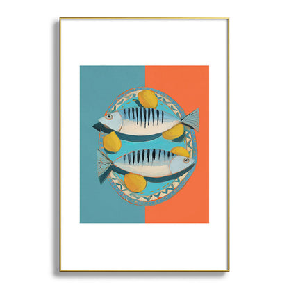 Modern Coastal Still Life Framed Art Print Gallery Image 93