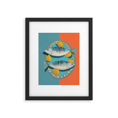 Modern Coastal Still Life Framed Art Print Gallery Image 4