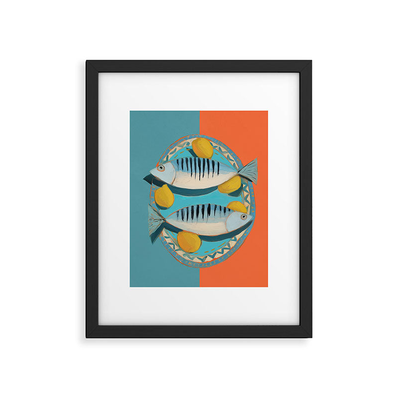 Modern Coastal Still Life Framed Art Print Gallery Image 2
