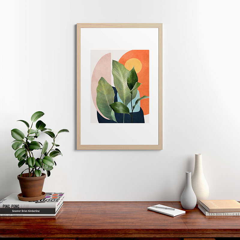 Nature Geometry VII Framed Art Print Gallery Image 48