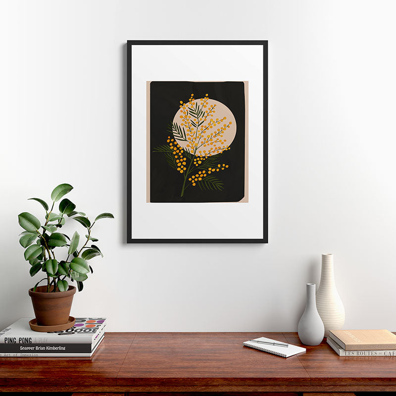 The Mimosa 1 Framed Art Print Gallery Image 6