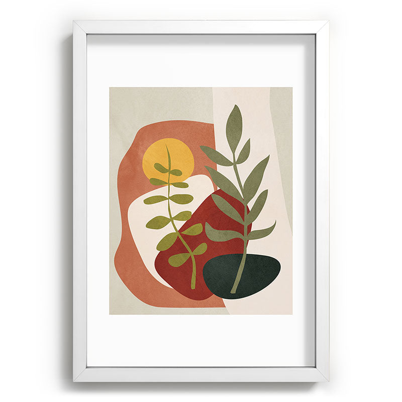 Two Abstract Branches Framed Art Print Gallery Image 77