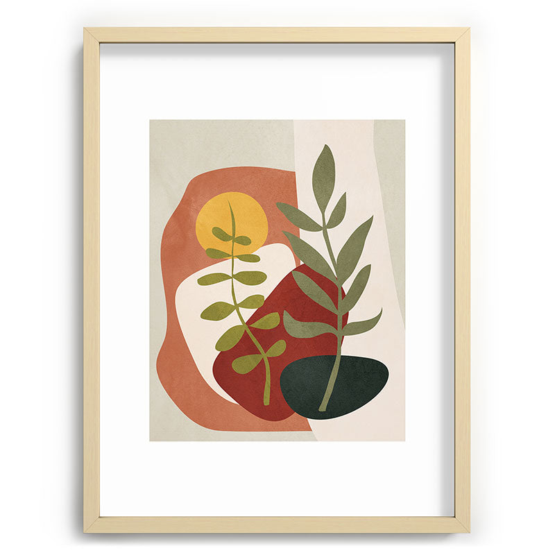 Two Abstract Branches Framed Art Print Gallery Image 72