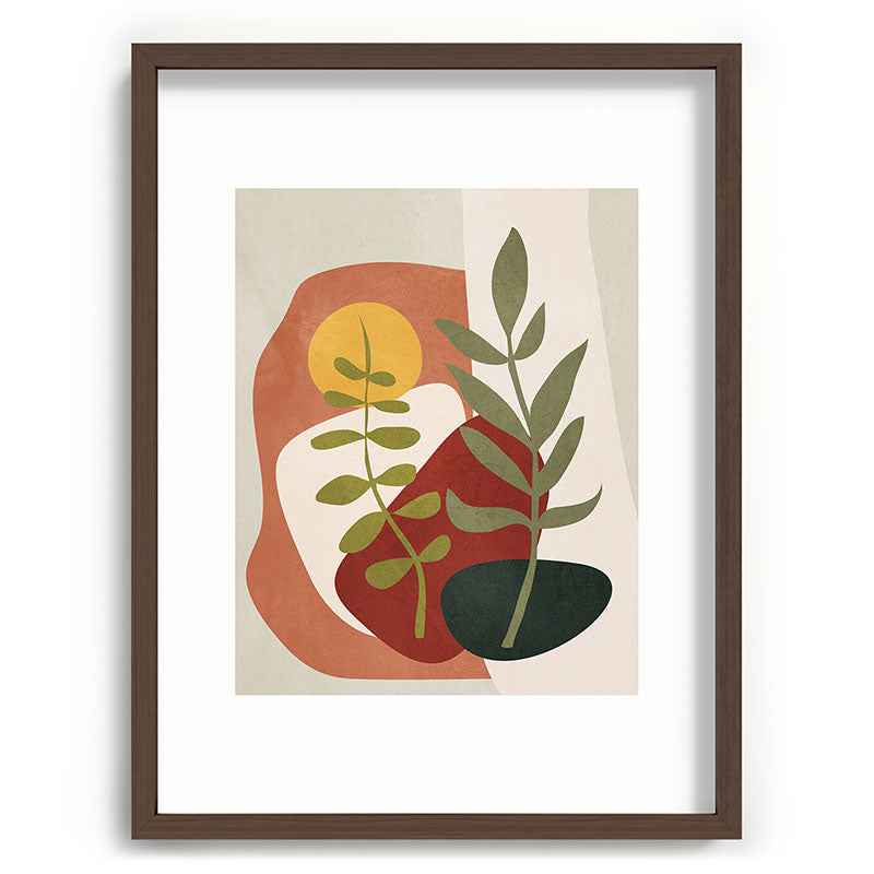 Two Abstract Branches Framed Art Print Gallery Image 67