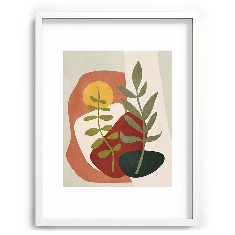 Two Abstract Branches Framed Art Print Gallery Image 79