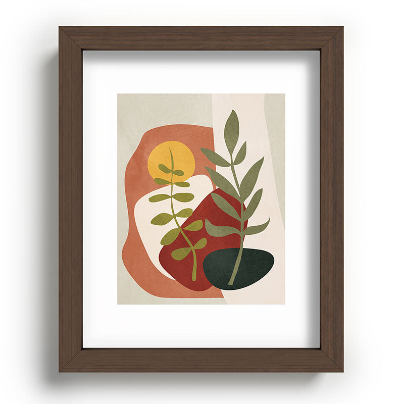 Two Abstract Branches Framed Art Print Gallery Image 63