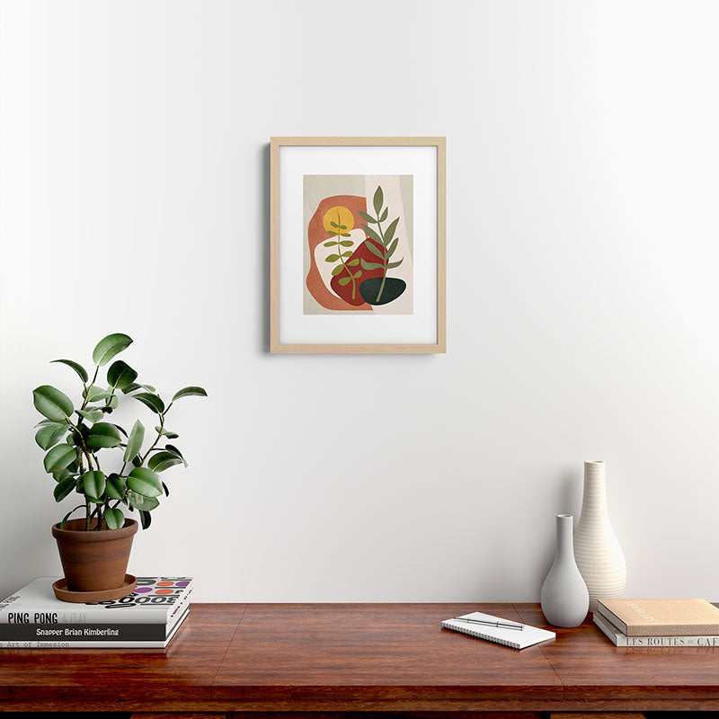 Two Abstract Branches Framed Art Print Gallery Image 18