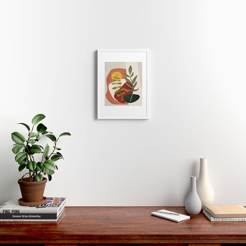 Two Abstract Branches Framed Art Print Gallery Image 24