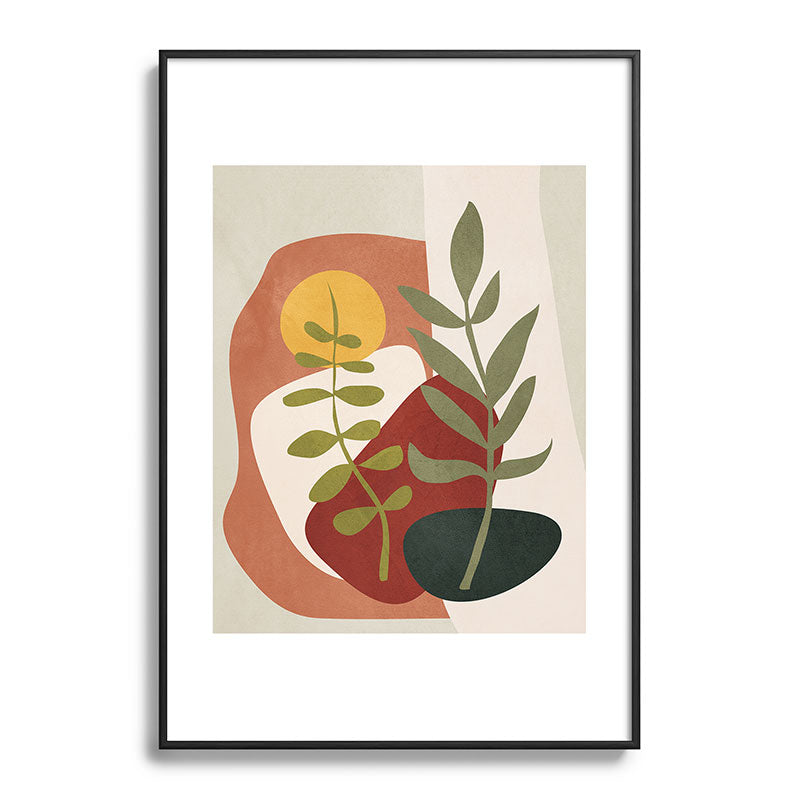 Two Abstract Branches Framed Art Print Gallery Image 83