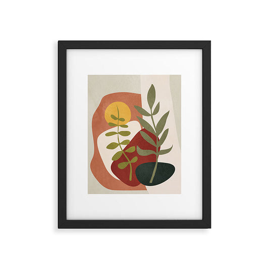 Two Abstract Branches Framed Art Print Gallery Image 2