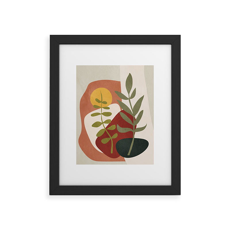 Two Abstract Branches Framed Art Print Gallery Image 30