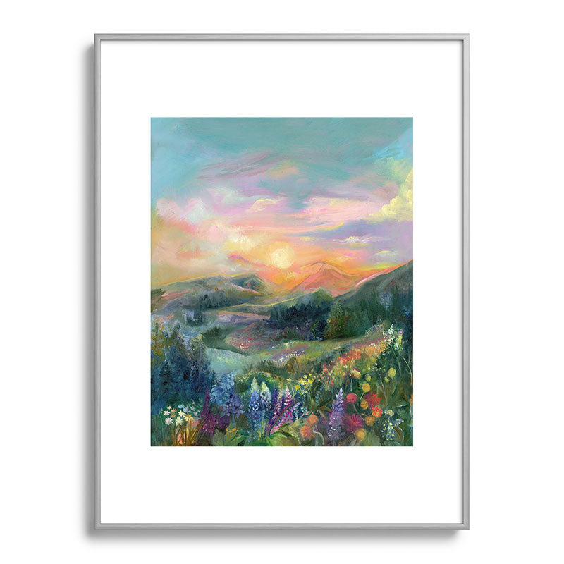Sunset Landscape Framed Art Print Gallery Image 135