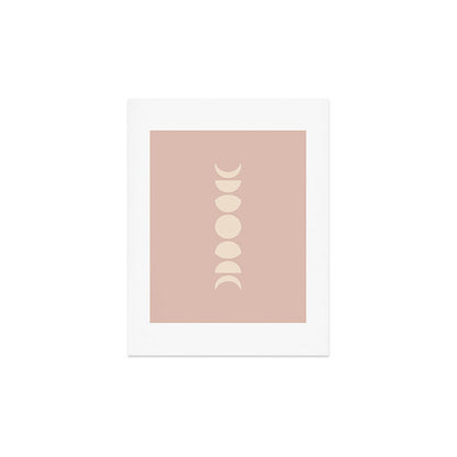 Minimal Moon Phases IV Art Print Gallery Image 3