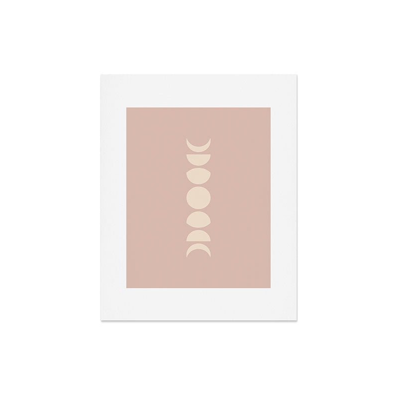 Minimal Moon Phases IV Art Print Gallery Image 5