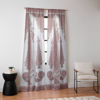 Kerman South Persian Embroidery Print Window Curtain Gallery Image 14