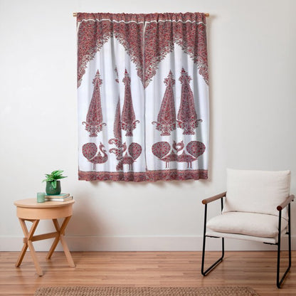 Kerman South Persian Embroidery Print Window Curtain Gallery Image 3