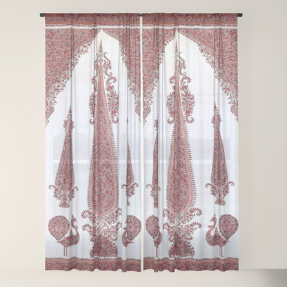 Kerman South Persian Embroidery Print Window Curtain Gallery Image 22