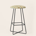Abstract Linocut Pattern #7 Stool Gallery Image 1
