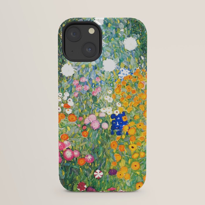 Gustav Klimt "Blumengarten (Flower Garden)" iPhone Case Gallery Image 29