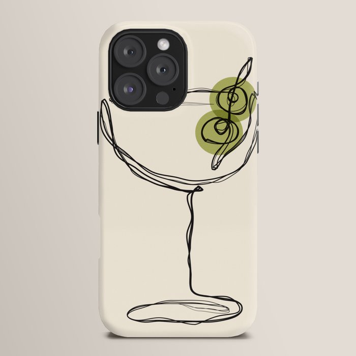 Dirty Martini Cocktail Drink iPhone Case Gallery Image 16