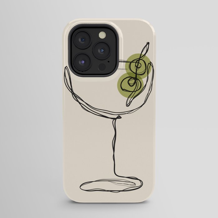 Dirty Martini Cocktail Drink iPhone Case Gallery Image 31